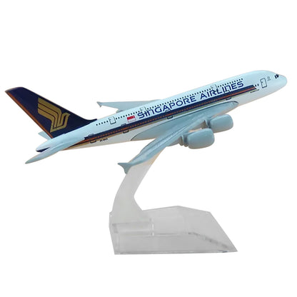 Aircraft Model for Singapore A380 (1/400 Scale)