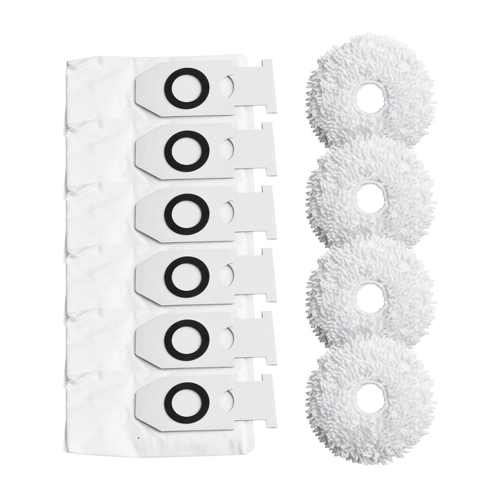 Replacement Mop Pads and Dust Bag Kit for Eureka J12 (Compatible)