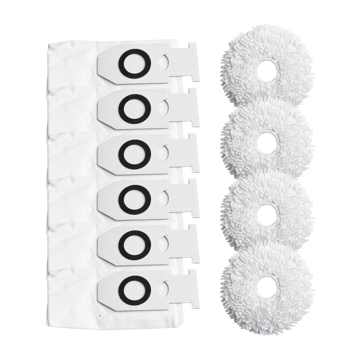 Replacement Mop Pads and Dust Bag Kit for Eureka J12 (Compatible)