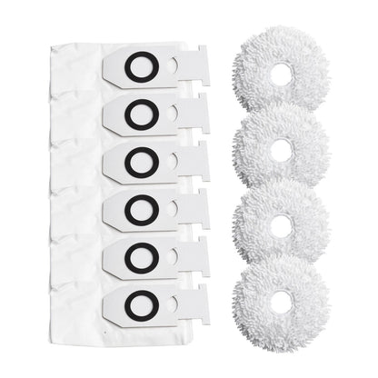 Replacement Mop Pads and Dust Bag Kit for Eureka J12 (Compatible)