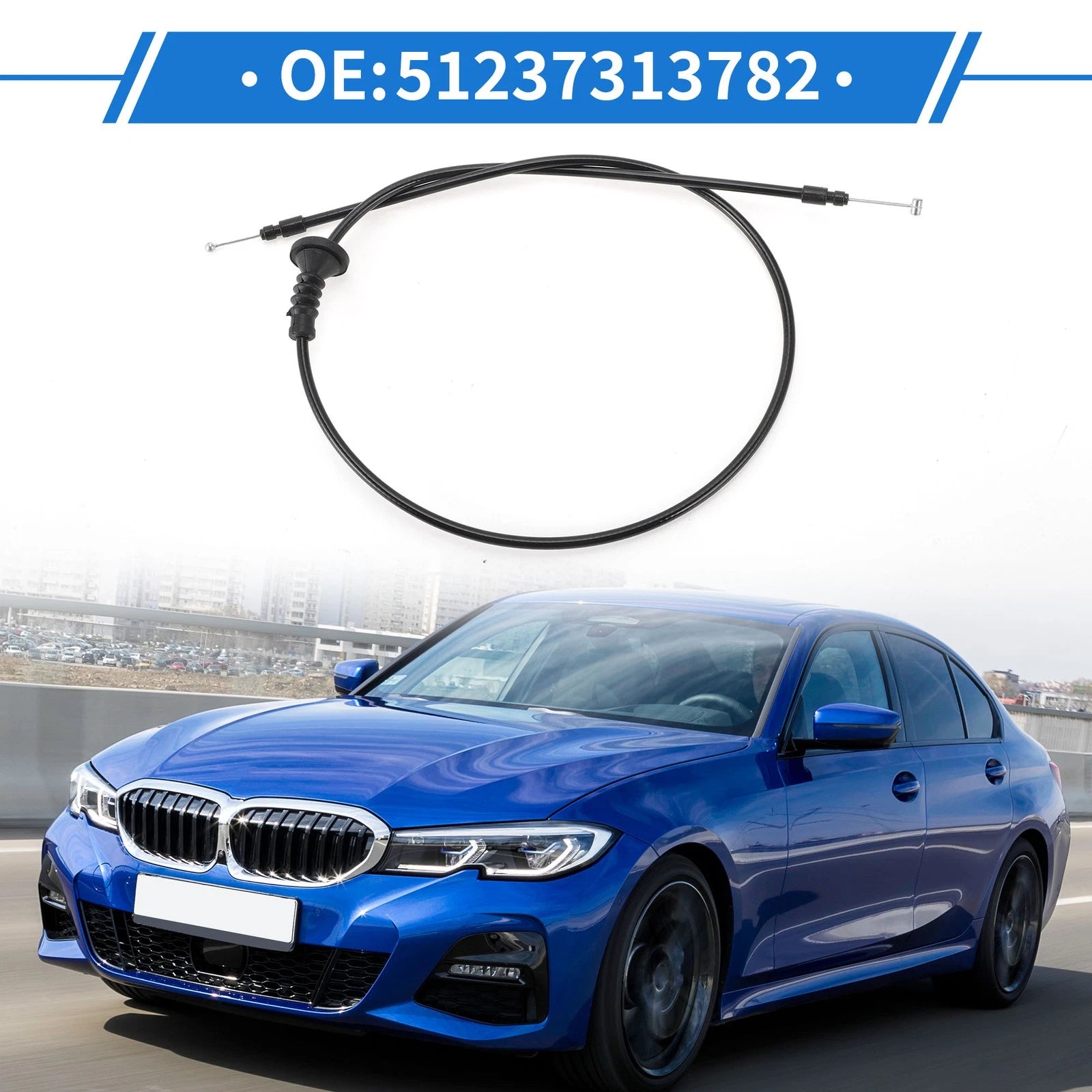 Hood Release Cable Replacement for BMW 328i (2012–2016)