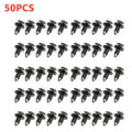 Set of 50 Push Pin Rivet Retainer Clips for ATV UTV Panel (Universal)