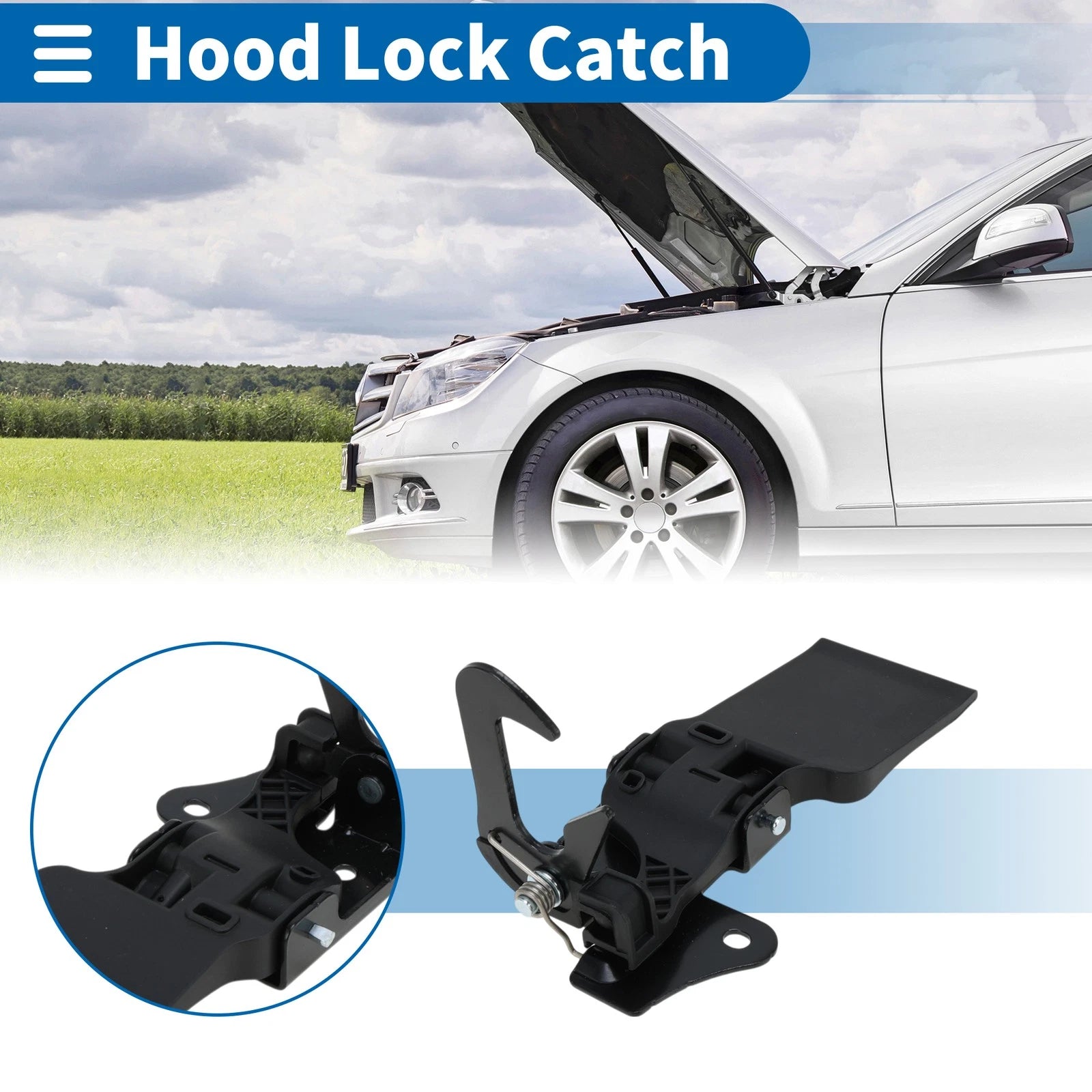 Hood Latch Assembly for Audi Q3 (2012–2015)