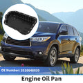 Engine Oil Pan Replacement for Toyota Highlander (2015–2021) Steel Black