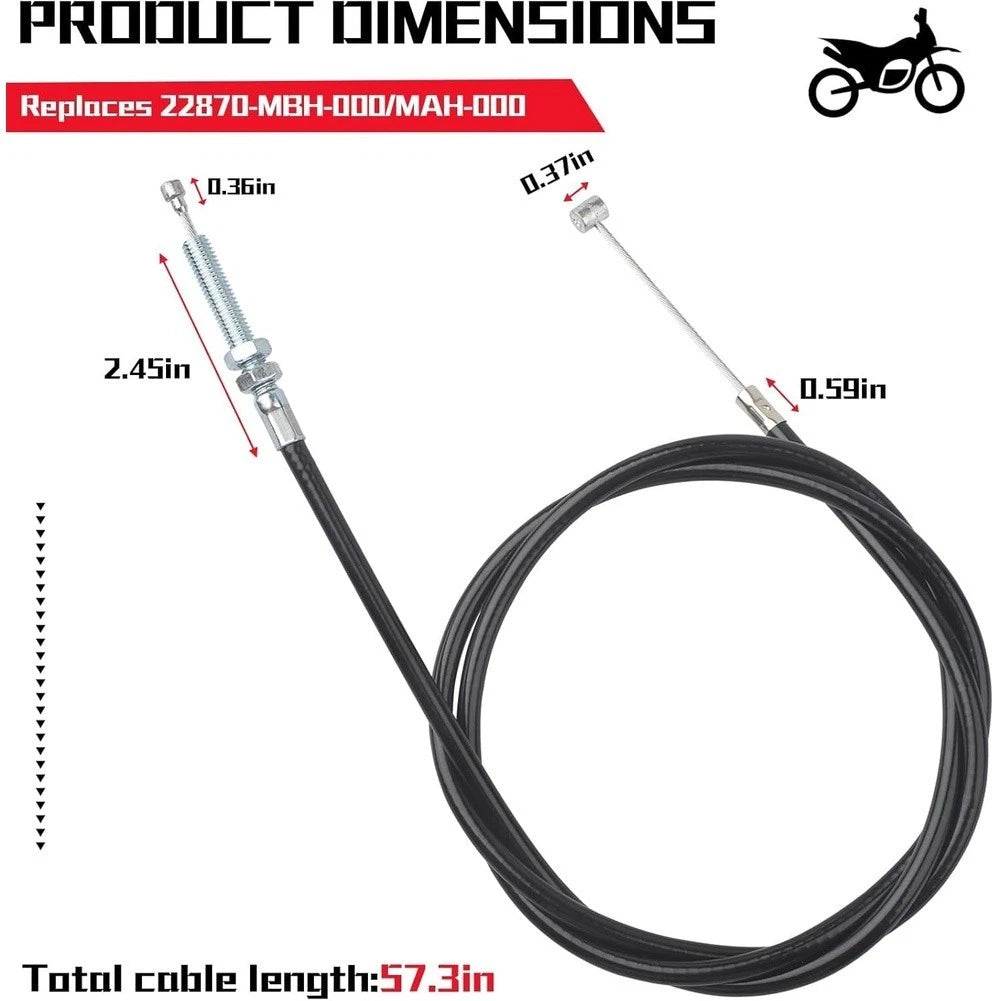 Clutch Cable Kit for Bicycle (Clutch Replacement)