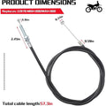 Clutch Cable Kit for Bicycle (Clutch Replacement)