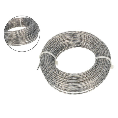 15 Meter Nylon Trimming Line for Lawnmower and Brush Cutter
