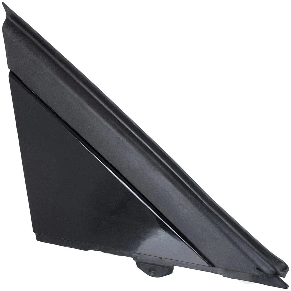 Exterior Mirror Triangle Panel ABS Black for Fiat 500 (2007–Present)