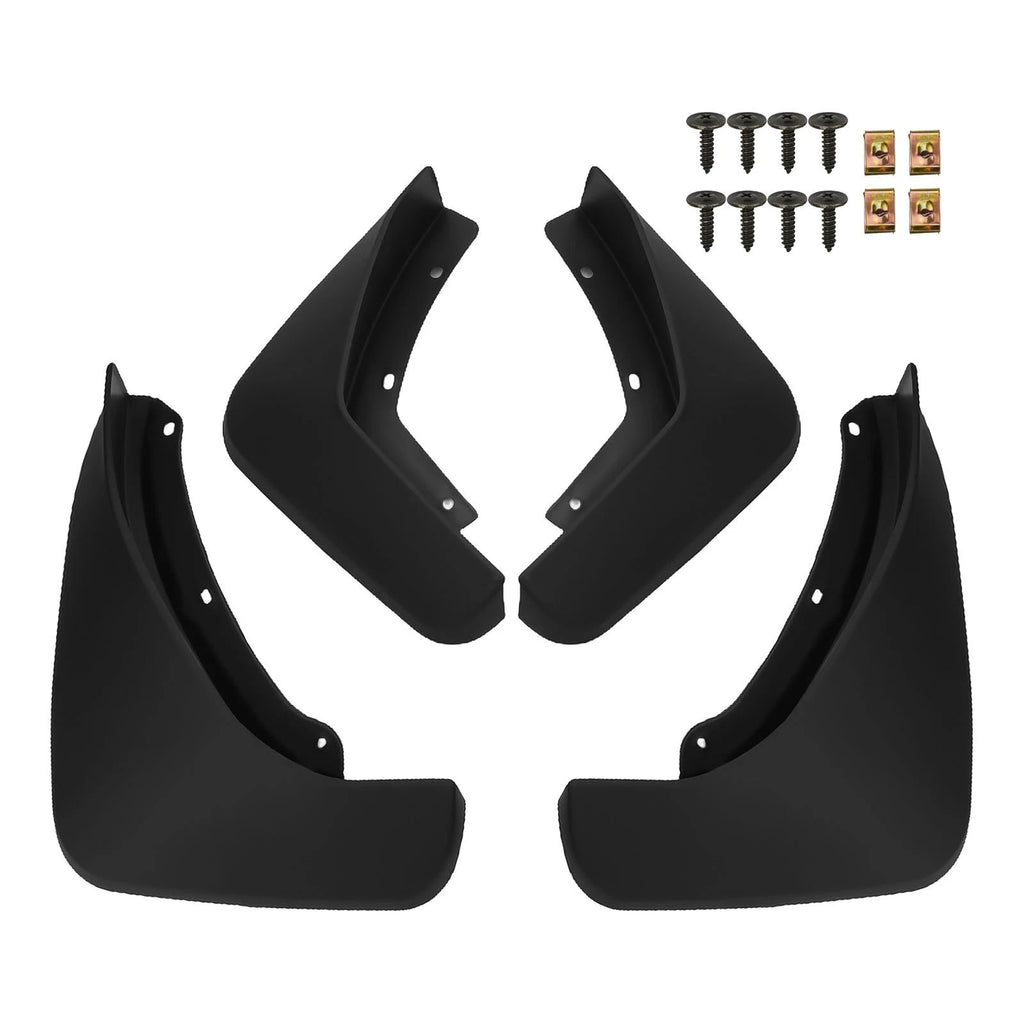 Mud Flaps Splash Guard for Volvo XC90 (2003–2021) - ABS, Black