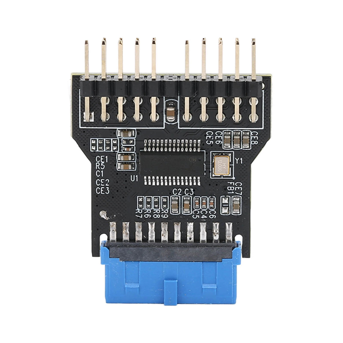 USB 3.0 19pin to Dual 9 Pin Adapter for Windows XP/Vista