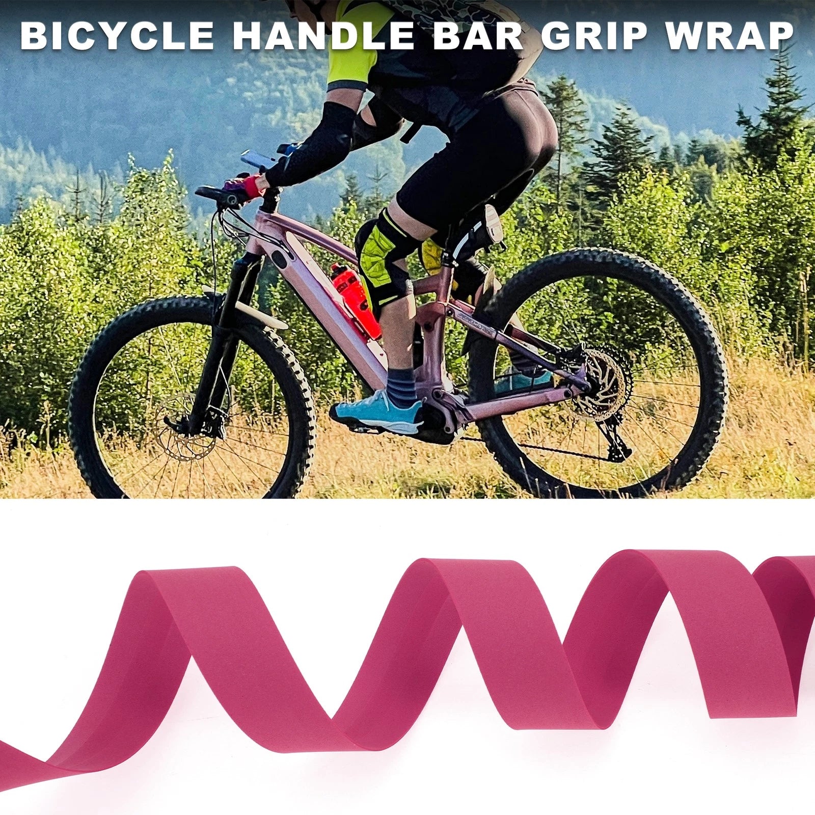 Handlebar Tape Non-Slip Bicycle Grip Tape for Universal Bikes (Any Year)