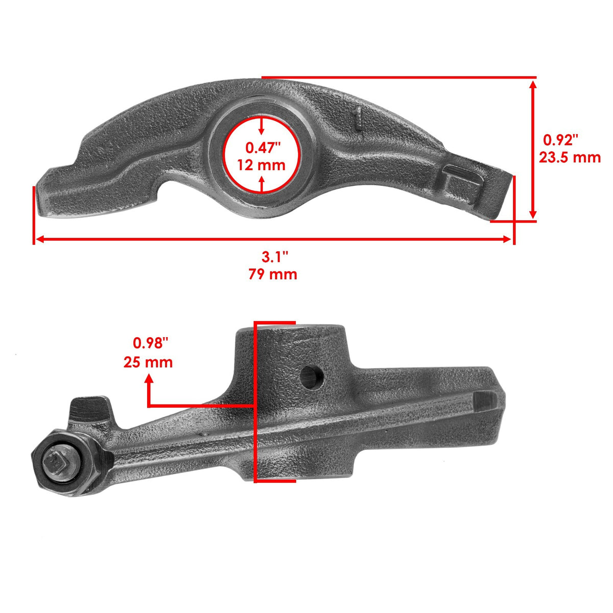 Exhaust Intake Valve Rocker Arm Replacement for Honda (2005–2020)