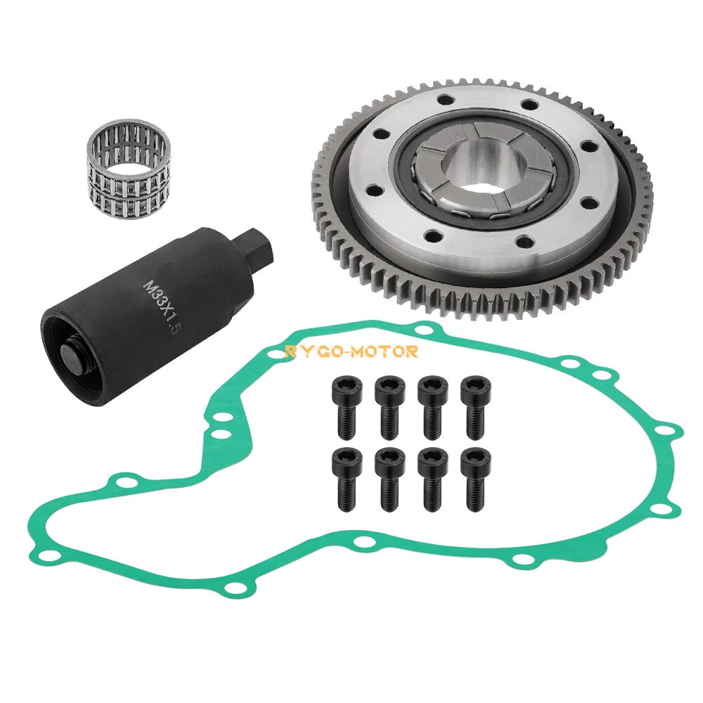 Starter Clutch Idler Gear Kit & Flywheel Puller for Polaris Predator/Outlaw (2003–2006)