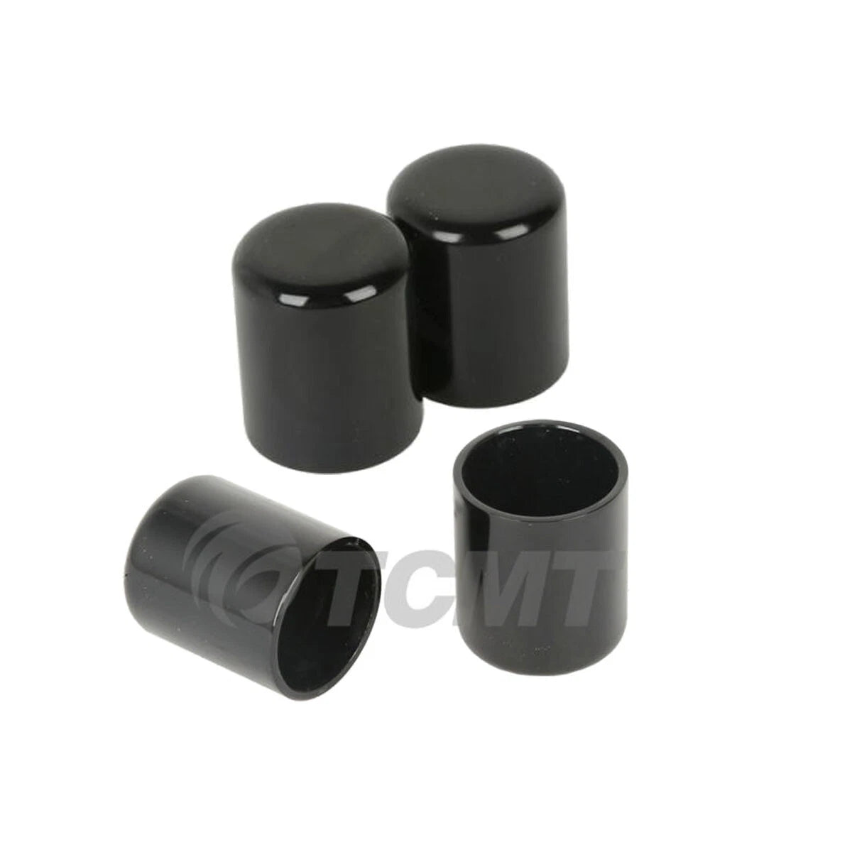 4PCS Black Docking Hardware Point Cover Kit for Harley Road Glide (2014–2023)
