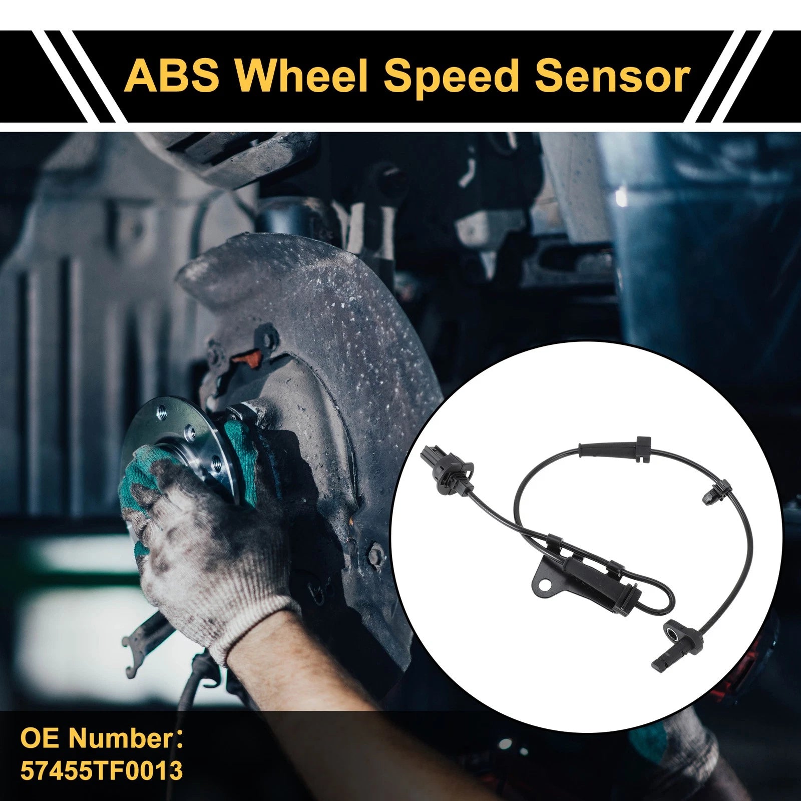 ABS Wheel Speed Sensor Front Left for Honda CR-V (2012–2016)