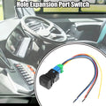 Hole Expansion Port Switch BSM Blind Spot Switch with Wire for Toyota (2005–2020)