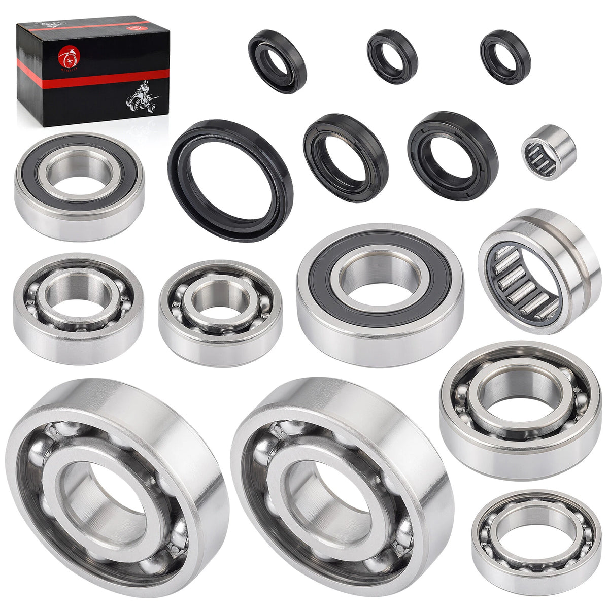 Crankshaft Transmission Bearings Seals Kit for Yamaha WR450F (2003–2006)