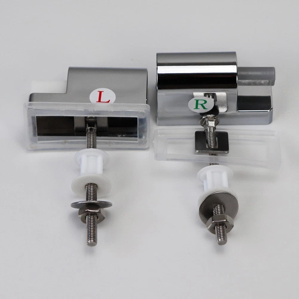 Soft Close Toilet Seat Hinges Replacement Holder - ABS Zinc Alloy