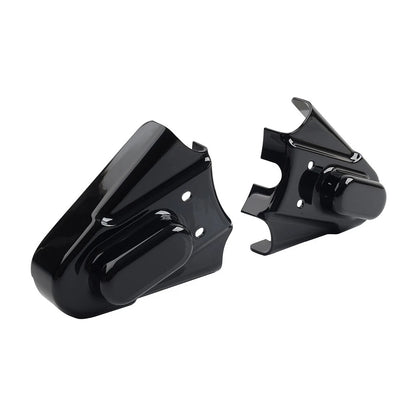 Rear Metal Swingarm Axle Covers for Harley Softail Fat Boy (EFI) (2000–2017)