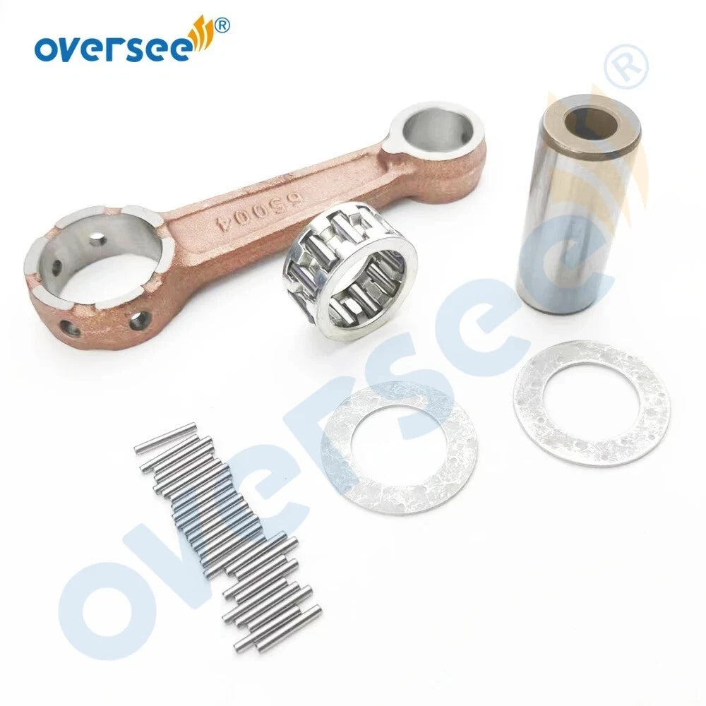 6B4 Crankshaft & Power Head Rebuild Kit for Yamaha 2T E 9.9 15HP (1990–1999)