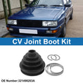 Outer CV Joint Boot Kit with Clamps for Audi Coupe (1984–1987)