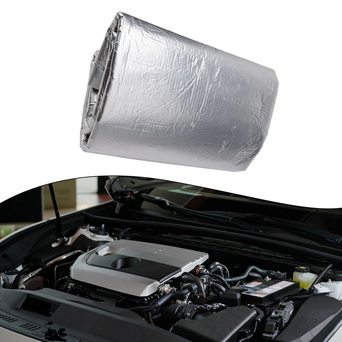 Thermal Heat Insulation Auto Thermal Silver Non-combustible Flame retardant
