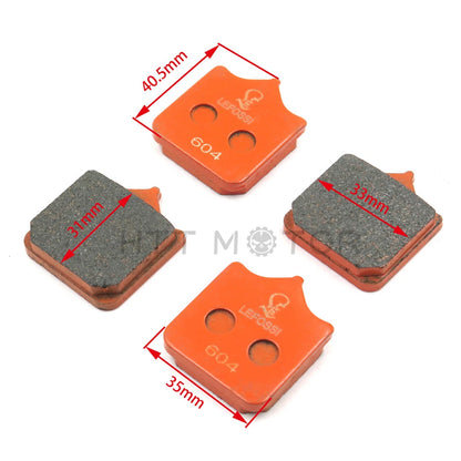 HTTMT Carbon Ceramic Brake Pads for BMW S 1000 R/S1000RR (2010–2016) - FA604