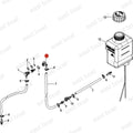 Gear Lube Monitor Connector for Mercruiser Alpha One Gen II (1998–Present) 22-861163