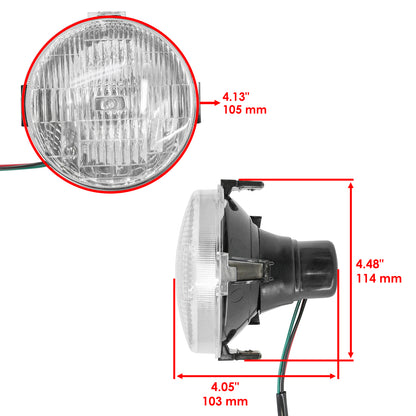 Headlight Kit Left Right Replacement for Yamaha Rhino 450 YXR450 (2006–2009)