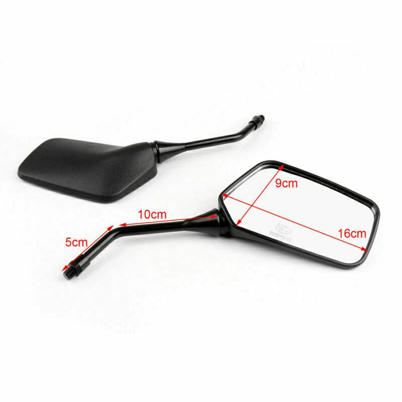 10mm Motorcycle Rear View Mirrors for Honda NX125 (1988–1997) CB250 Nighthawk (1991–2008) T9