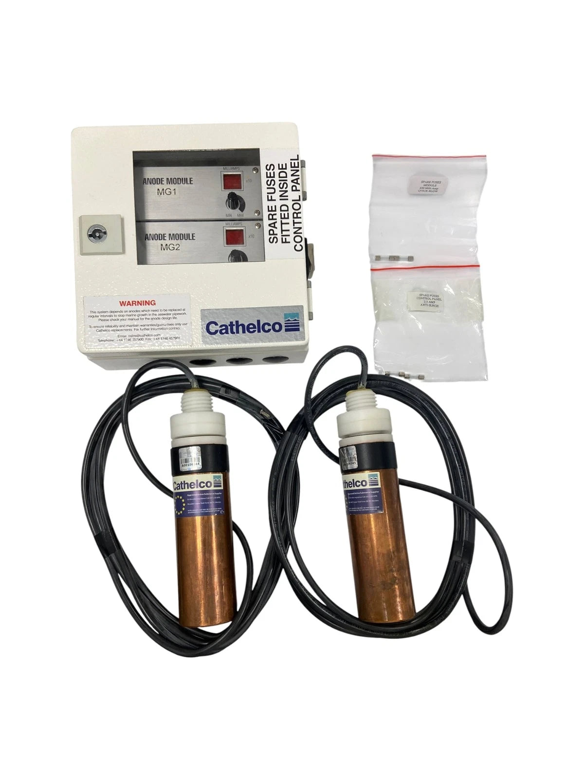 Cathelco Nano Control Panels for EB/NS (No Key) with 2 MGPS Copper Anodes