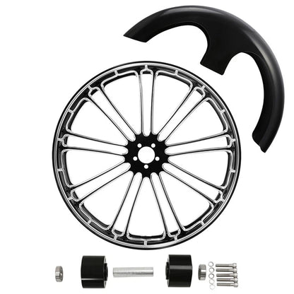 30" Front Wheel Rim for Harley Road Glide (1997–2021) Dual Disc Hub Fender