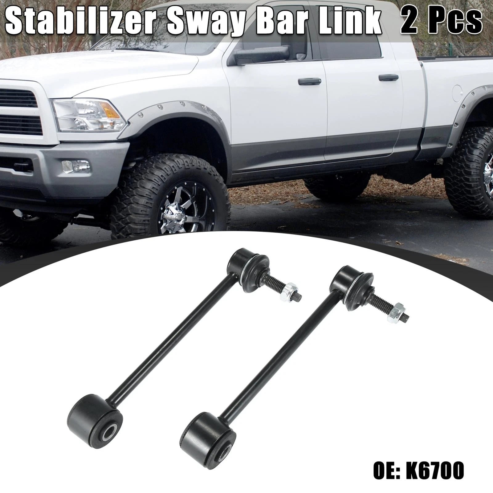 2 Pc Rear Sway Bar Links Replacement Kit for Cadillac Escalade ESV (2015–2020)