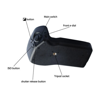 D-BG5 Vertical Battery Pack Grip for Pentax K3 K3II (2013–2016)