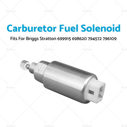 Fuel Solenoid Carburetor for Briggs Stratton (699915, 698620, 796109)