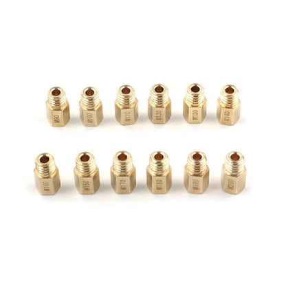12-Piece Carburetor Main Jet Set for Mikuni VM TM Carb (#90-#200)