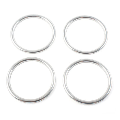 AC Air Condition Vent Outlet Inner Ring Trim for Audi A1 S1 (2010–2018) Silver