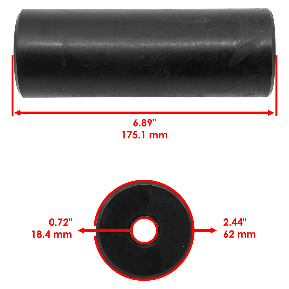 Deck Wheel Roller Replacement for John Deere Z445 Z625 Z515E ZTrak (2003–2019)