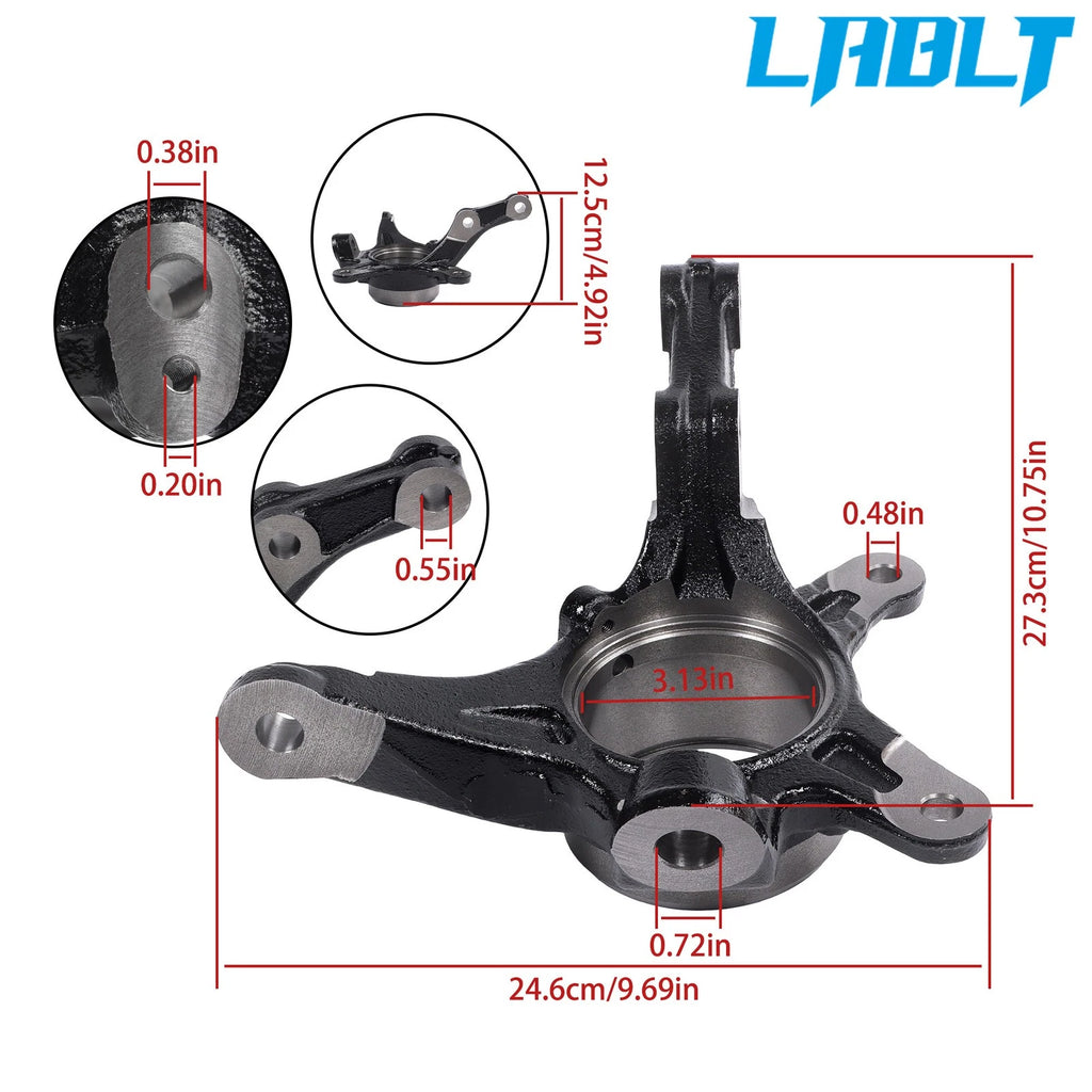Steering Knuckle for Honda Civic Si (2007–2011) L4 2.0