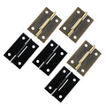6Pc Mini Hinge for Dollhouse Jewelry Chest Craft Cabinet (45x31mm)