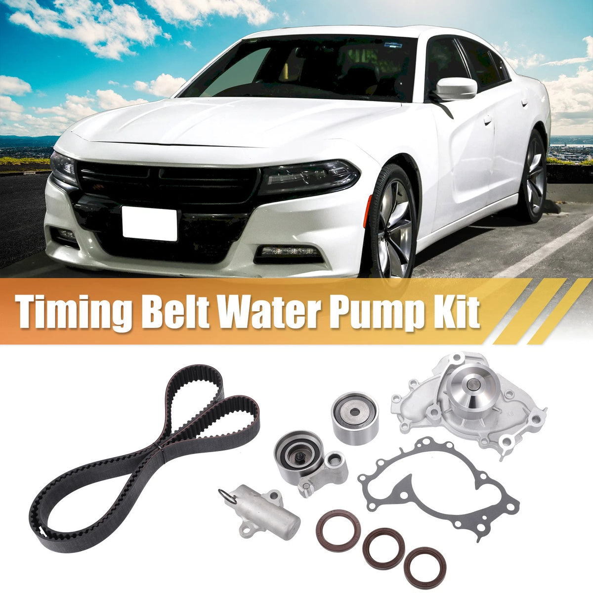 Timing Belt Kit with Water Pump Replacement for Toyota Camry 3.0L (2002–2006)