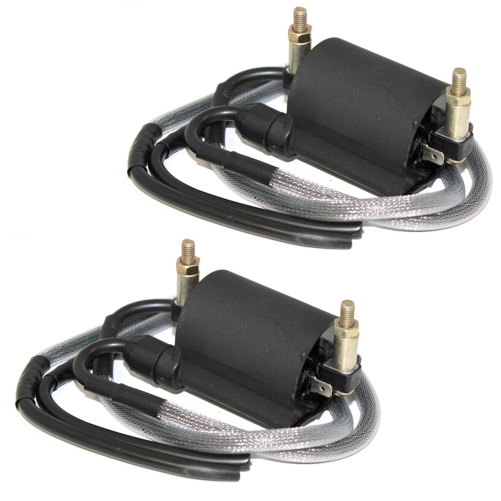 Ignition Coil Set Front Rear Replacement for Kawasaki VN1500 Vulcan 1500 (1999–2001)
