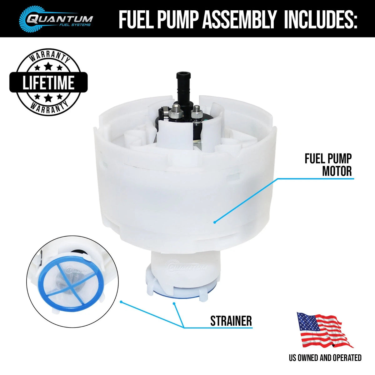 Fuel Pump Module for Audi VW A4 Passat Quattro 80 (QFS)