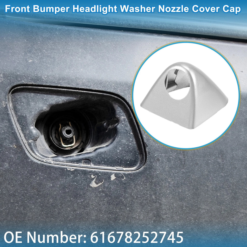 Front Left Washer Nozzle Cover Cap Replacement for BMW X5 (2000–2006)