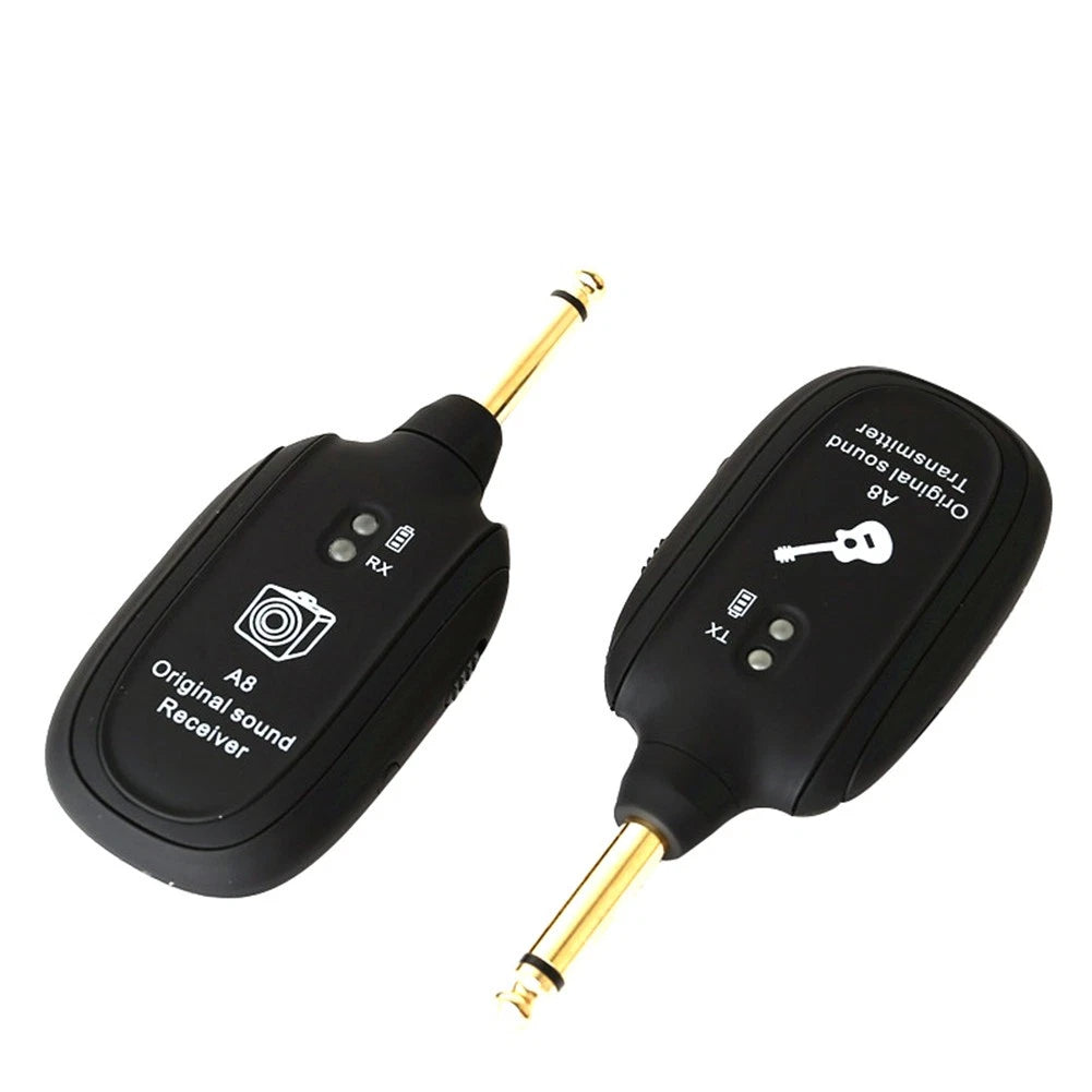 Wireless Audio Transmitter Receiver Kit for Guitar (730MHz)