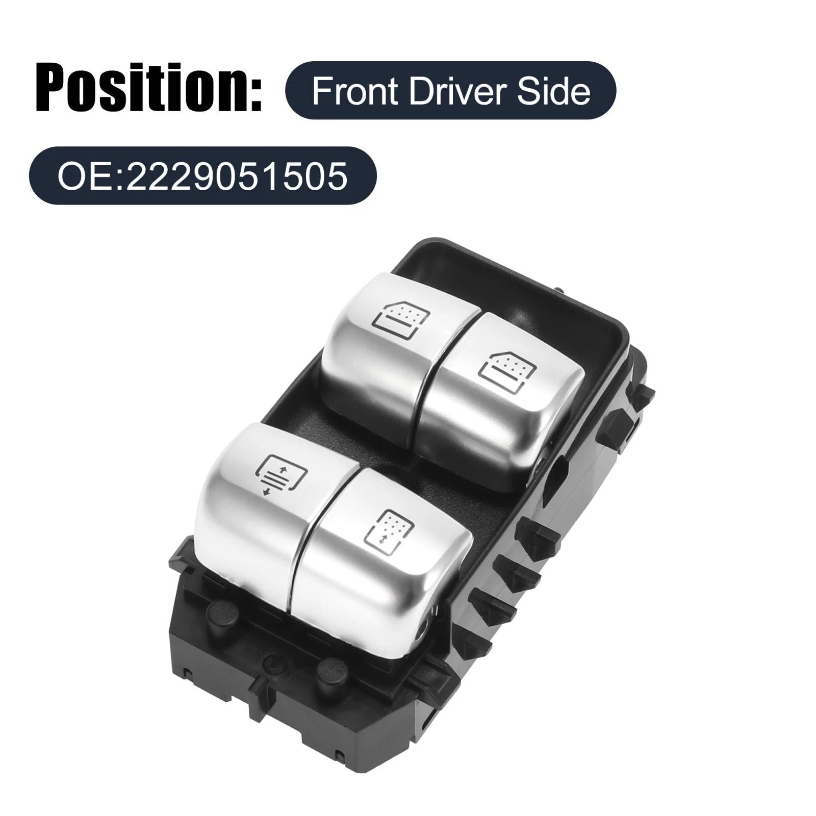 Power Window Switch Replacement for Mercedes-Benz S550 S63 S600 (2014–2017)