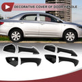 Car Door Handle Cover Outside Gloss Black Replacement for Honda Accord (2008–2012)