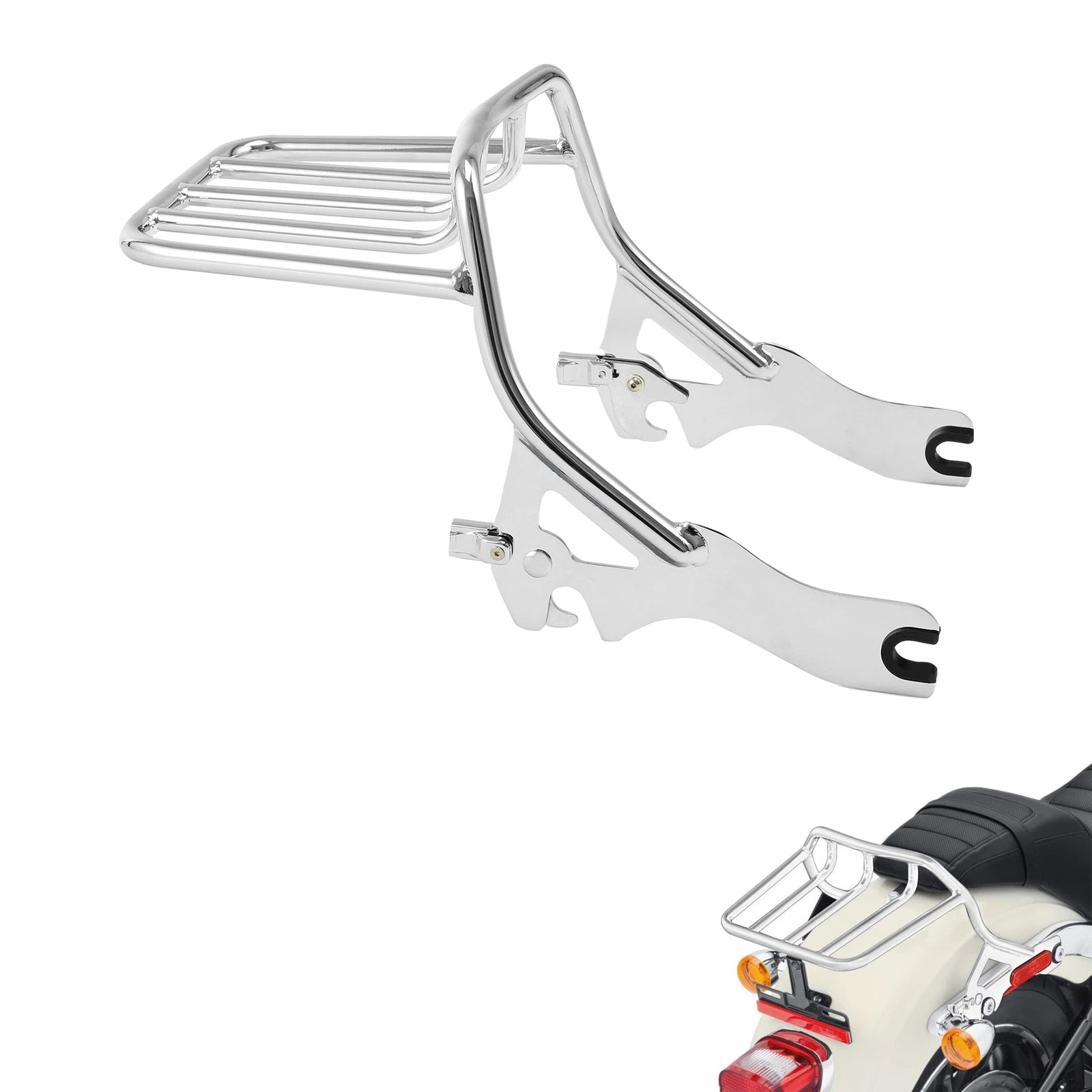 Luggage Rack & Docking Hardware Kit for Harley Softail Fat Bob (2018–2023)