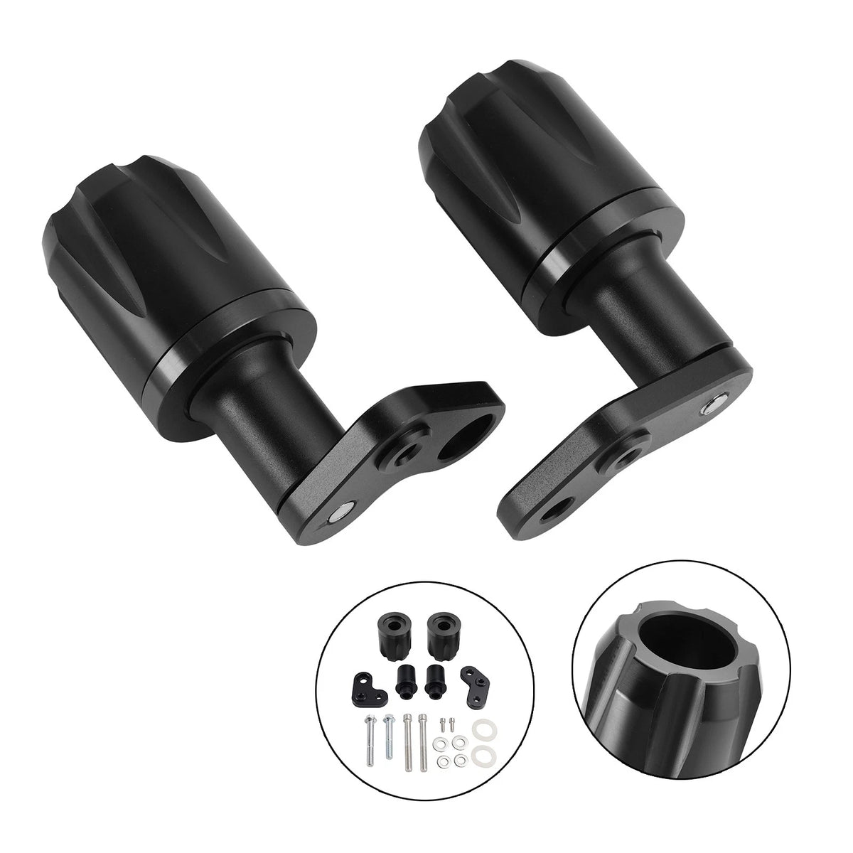 CNC Anti-Crash Frame Sliders Protector for Kawasaki ZX-6R (2024–2025)