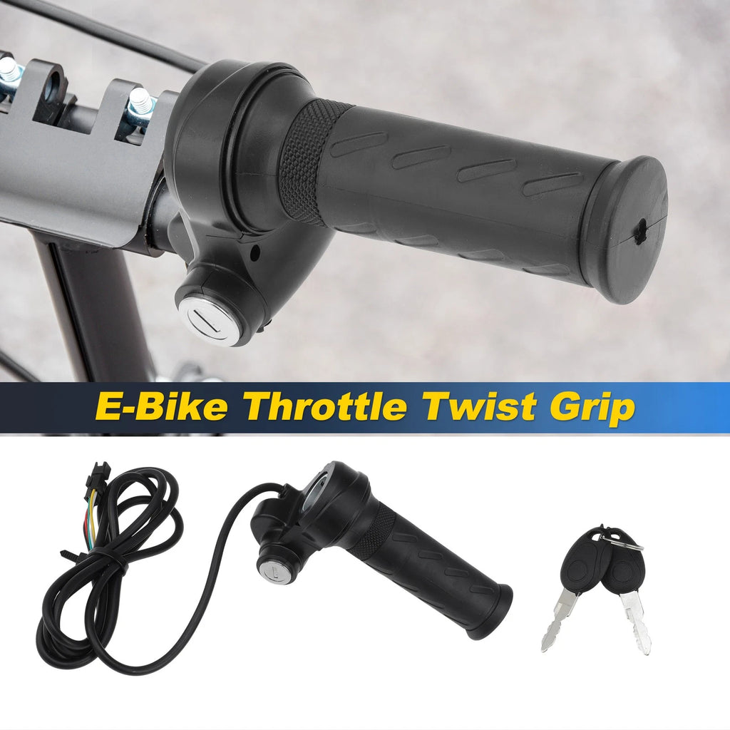 Throttle Twist Grip 2 Pin Replacement for Ridstar Q20 E-Bike (2020–2021)